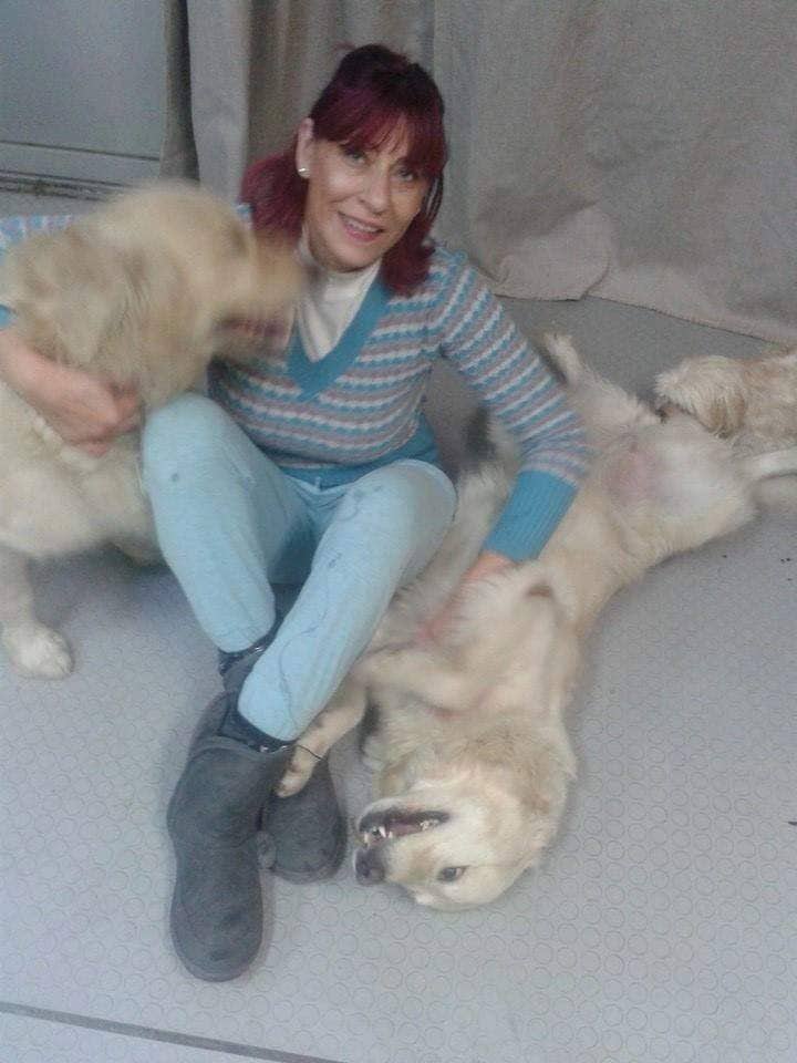 Ljiljana Blagojević sa svojim psima
